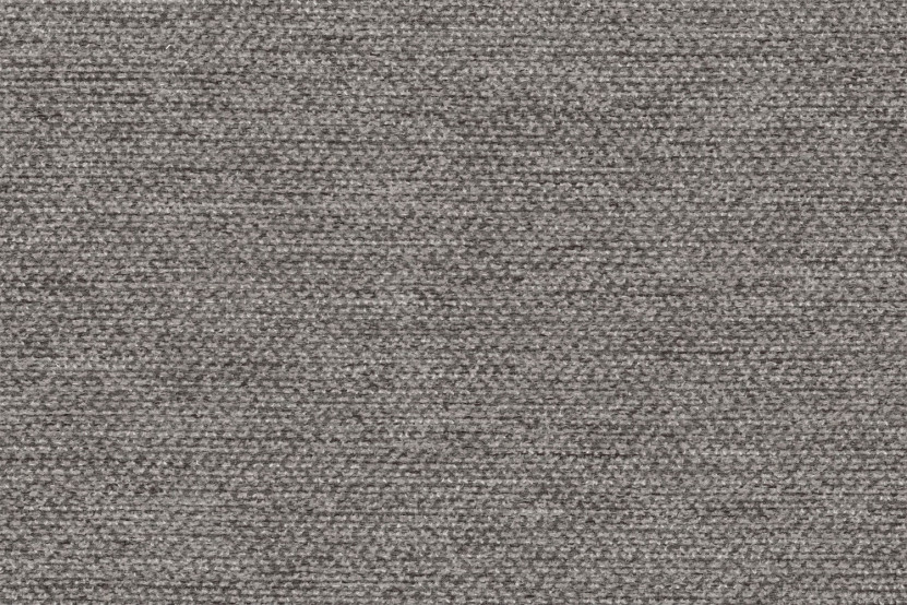 Méridienne convertible et modulable - Tissu lisse - Gris