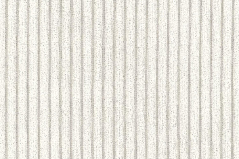 Housse Fauteuil convertible - Tissu velours côtelé blanc