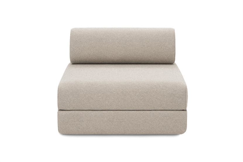 Fauteuil convertible et modulable - Tissu imperméable - Gris