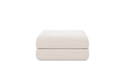 Pouf convertible et modulable - Tissu extérieur Beige clair