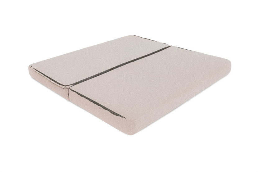 Méridienne convertible et modulable - Tissu imperméable - Beige clair