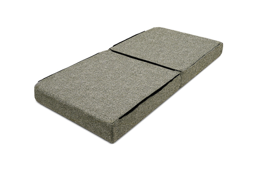 Fauteuil convertible et modulable - Tissu tweed - Vert