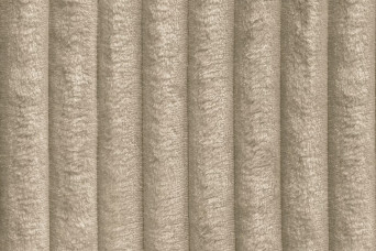 Housse Méridienne convertible - Tissu velours côtelé XL taupe