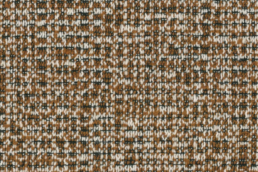 Méridienne convertible et modulable - Tissu tweed - Marron