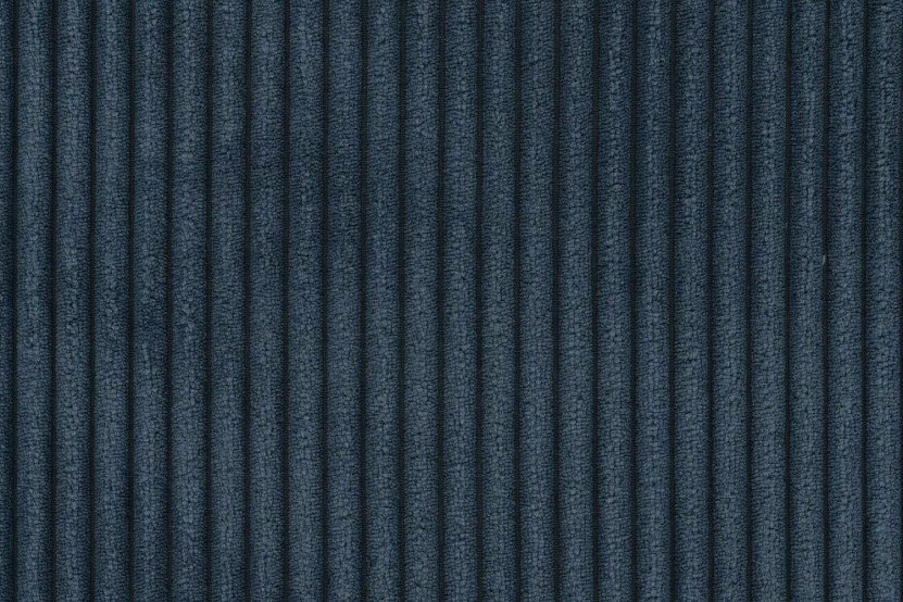 Housse Méridienne convertible - Tissu velours côtelé bleu