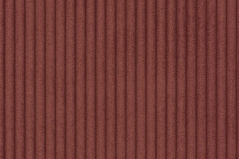 Housse Méridienne convertible - Tissu velours côtelé rouge