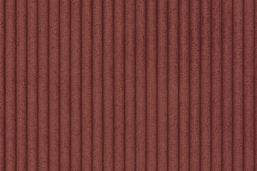 Housse Méridienne convertible - Tissu velours côtelé rouge