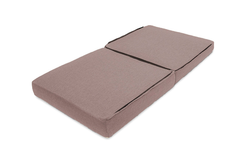 Fauteuil convertible et modulable - Tissu lisse - Rose