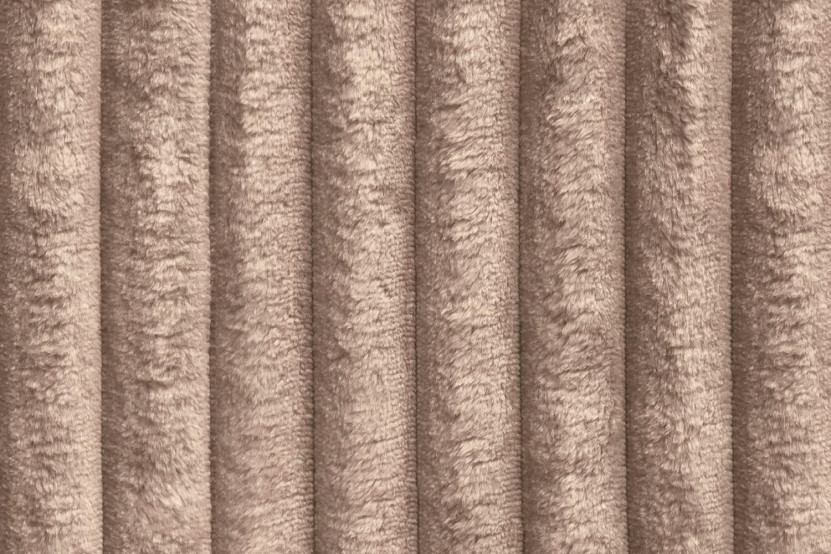 Pouf convertible et modulable - Velours côtelé XL - Marron