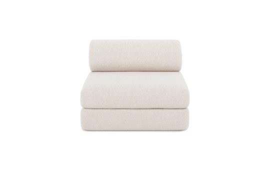 Housse Fauteuil convertible - Tissu imperméable beige clair