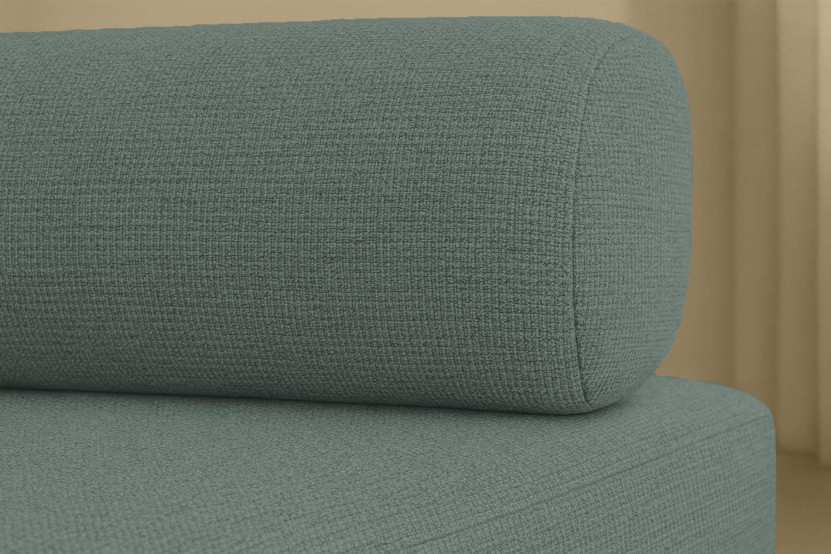 Fauteuil convertible et modulable - Tissu lisse - Vert