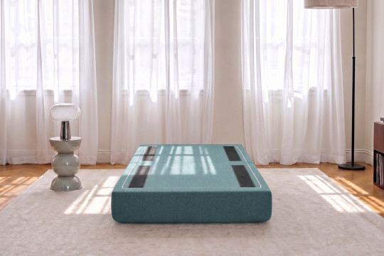 Pouf convertible et modulable - Tissu lisse Vert