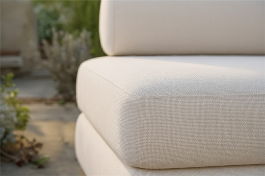 Canapé 2 places convertible et modulable - Tissu extérieur Beige clair