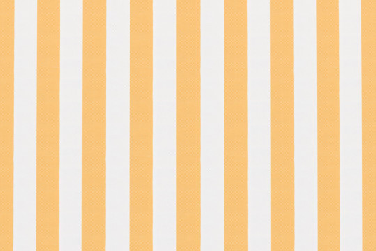 Pouf modulable - Tissu extérieur à rayures, blanc et jaune