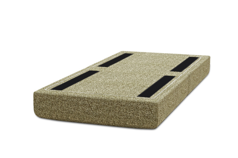 Pouf convertible et modulable - Tissu tweed Vert