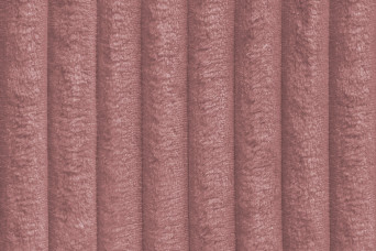 Housse Pouf convertible - Tissu velours côtelé XL rose